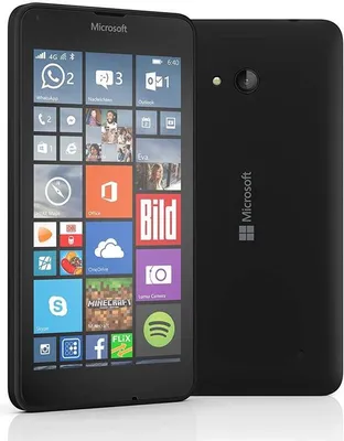 Produktbild von Microsoft Lumia 640 LTE Dual Sim Schwarz RM-1075 Windows Phone Ohne Simlock