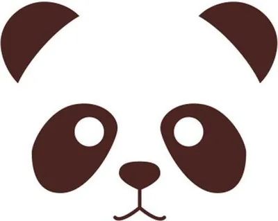 Produktbild von Holzstempel - Panda