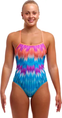 Produktbild von Funkita Single Strap One Piece Badeanzug Blau AUS 6 Damen Blau AUS 6