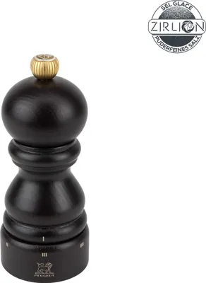 Produktbild von PEUGEOT Salzmühle PARIS 12cm Buchenholz Schoko uSelect Zirkonia-Mahlwerk Gewürz