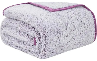 Immagine prodotto di Coperta sherpa, soffice, 152x203 cm, lilla, reversibile