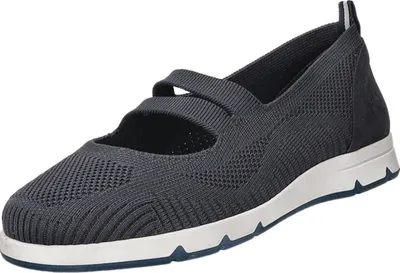 Produktbild von Rieker Ballerinas - Blau Textil : Normal : 42 Größe: 42 Weite: Normal