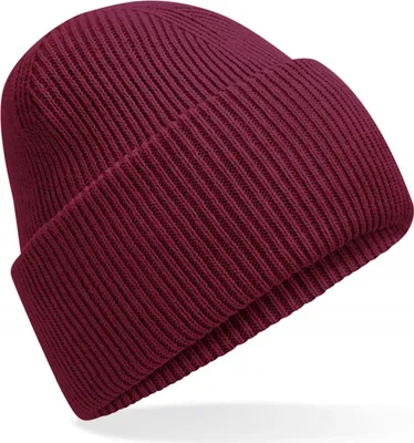 Immagine prodotto di Beechfield B385R | Classic Engineered Deep Cuffed Beanie - Farbe: Burgundy - Größe: Taglia unica