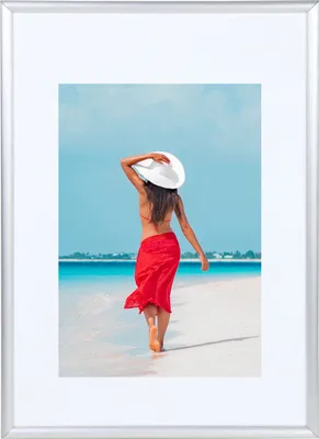 Produktbild von TOLEDO Alurahmen Moderner Aluminium mit Echtglas Bilderrahmen für Ihre Bilder Photoframe - Farbe: Silber | Format: 13x18