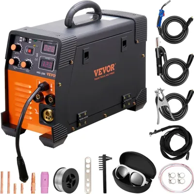Zdjęcie produktu dla Spawarka MIG 250 A MIG LIFT TIG Spawarka łukowa 3 w 1 Spawarka 220 V LIFT TIG Spawarka Lift ARC Spawarka MMA Stick IGBT Spawarka inwerterowa DC Spawarka cyfrowa z wyświetlaczem