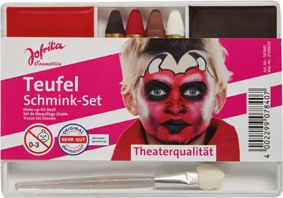 Produktbild von Jofrika 707840 Schmink-Set Teufel