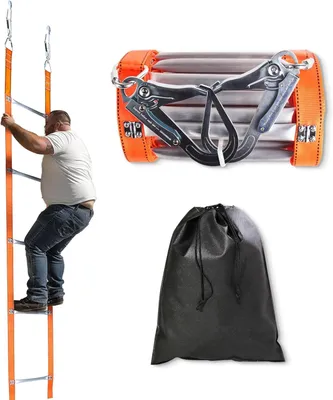 Nothilfeleiter 15 m, 450 kg Tragkraft, für Haus und Balkon