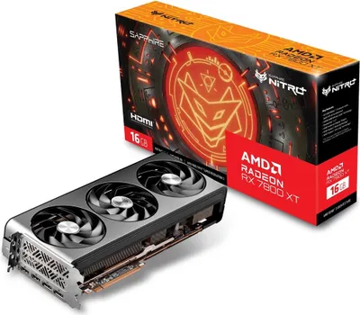 Produktbild von Sapphire Nitro+ Amd Radeon Rx 7800 Xt Gaming Oc - 16Gb Gddr6, Hdmi, 3X Dp