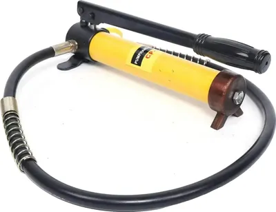 Image de Pince à sertir, pompe hydraulique, plage de sertissage polyvalente, jaune