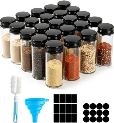 Produktbild von Etiketten – Set mit 24 Stück – für 120 ml Flaschen – aus Glas – luftdicht