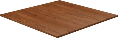 Produktbild von "2026 Promotion" Tischaccessoires, Tischplatte, Quadratisch Dunkelbraun, 80x80x1,5cm Eiche Behandelt - Tischplatten CC20581
