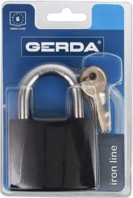 Obrázek produktu pro Visací zámek GERDA Iron Line S-60, EAN kód: 5902203196212