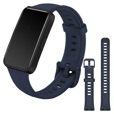 Zdjęcie produktu dla Pasek ChronSmarta do smartband'a Huawei Band 8 / 9 / 10 (Granatowy)