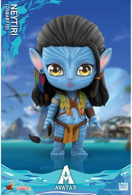 Produktbild von Avatar: The Way of Water Cosbaby (S) Minifigur Neytiri 10 cm