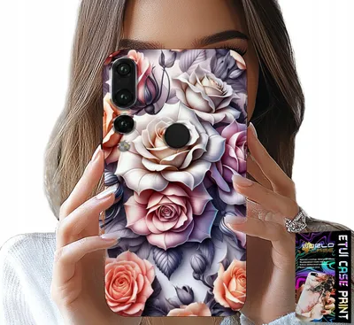 Immagine prodotto di Custodia Per Huawei P20 Pro - Motivi Floreali Rosa Fiori Custodia