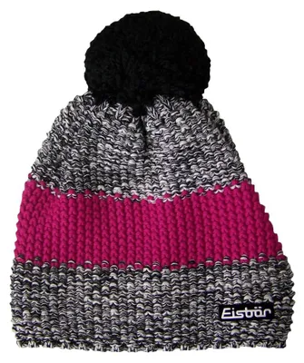 Produktbild von Eisbär Mützen Herren Styler Pompon Mütze / Bommelmütze, Größe:One Size, Farbe:Schwarz