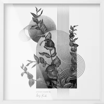 Produktbild von Bilderrahmen Weiß Fotorahmen Wanddeko Collage Foto Poster 52x52 cm Elegant, Design