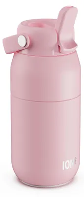 Immagine prodotto di Borraccia termica isolata da 360 ml con cannuccia, a prova di perdite e adatta al lavaggio in lavastoviglie