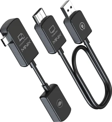 Produktbild von C1 Bezdrátový HD zobrazovací adaptér. Nevyžaduje žádné nastavení ani aplikace. Streamujte z notebooku/PC/smartphonu na HDTV/projektor.