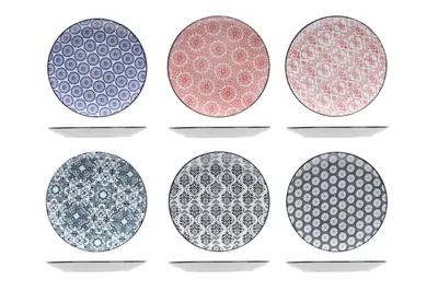 Obrázek produktu pro Útulné a trendy snídaňové talíře Delirio ø 19 cm - 6 kusů