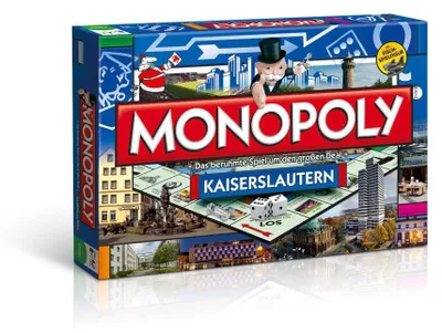 Produktbild von Monopoly Kaiserslautern Brettspiel Gesellschaftsspiel