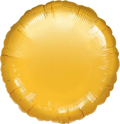 Produktbild von 18"/Ø43cm Folienballon Uni | Gold Metallic
