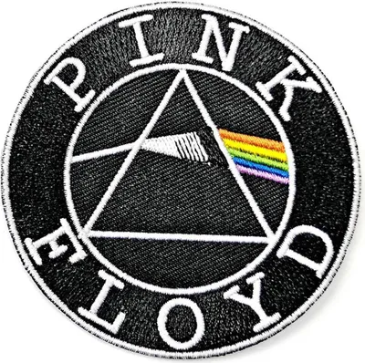 Immagine prodotto di Pink Floyd - Stile cerchio - Logo applicato con il ferro RO6627 (Taglia unica) (Multicolore)