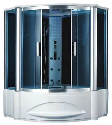 Immagine prodotto di Dampfdusche Wellnessdusche Duschkabine Duschraum Massageduschkabine 150x150 cm