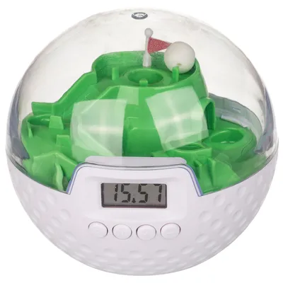 Produktbild von Wecker Digital Tisch-Uhr mit Spielfunktion Kunststoff Uhr Alarm »Golfball«