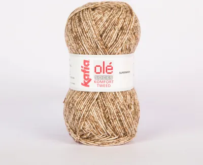 Produktbild von KOMFORT TWEED von Katia - BEIGE (50) - 50 g / ca. 210 m Wolle