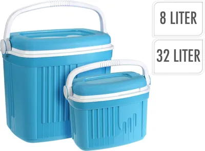 Produktbild von Set Von Kühlboxen 32L Und 8L Blau