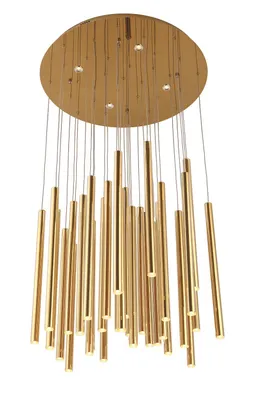 Zdjęcie produktu dla Lampa wisząca LED Złota ORGANIC Ix33 P0242D MaxLight