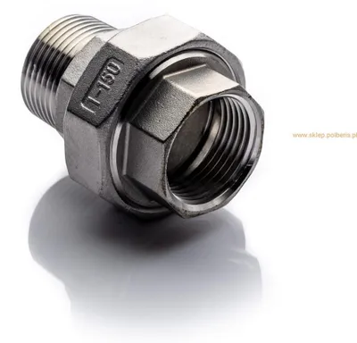 Produktbild von POLBERIS Rohrverschraubung 3/4'' aus Edelstahl BSP