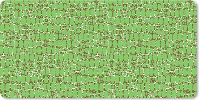 Produktbild von MuchoWow® Mauspad Mousepad Krokodil - Textur - Muster - Grün 60x30 cm - Mousepads - Maus Mat - Pad - Mausunterlage - Nachhaltig