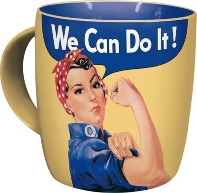 Produktbild von Nostalgic-Art - Kaffeetasse - USA - We can do it