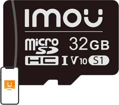 Zdjęcie produktu dla Imou ST2-32-S1, 32 GB, MicroSD, Klasa 10, NAND, 95 MB/s, 25 MB/s