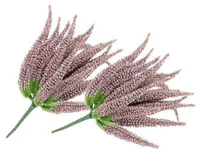 Produktbild von Erikabusch 2er Set Heidenkraut Kunsterika, 25 cm, Tischdeko, Herbstdeko