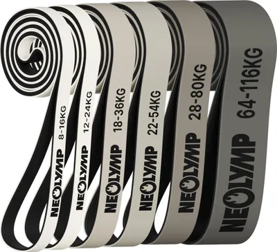Produktbild von Heavy Resistance Bands aus Latex - grau