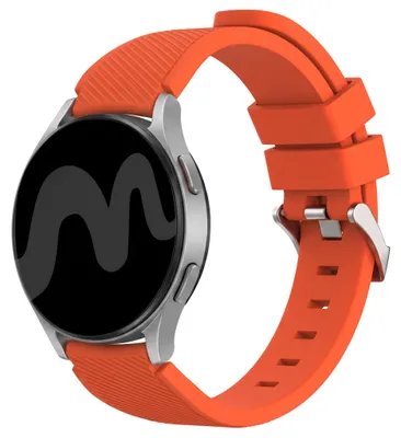 Productafbeelding van imoshion Flexibel Siliconen bandje - Universeel 22 mm aansluiting - Oranje, AI-gegenereerde afbeelding