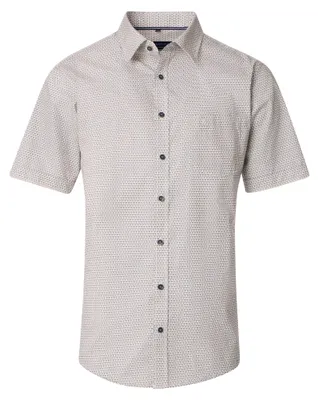Produktbild von Casa Moda - Casual Fit - Herren Freizeithemd Kurzarm (954421200), Größe:M, Farbe:Grün (300)