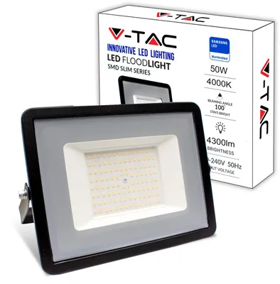 LED-Außenstrahler 50 W, 4270 Lumen, IP65, neutralweiß 4000 K