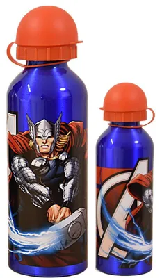 Produktbild von Avengers Alu-Trinkflasche 500 ml - Kinder Trinkflasche aus Aluminium