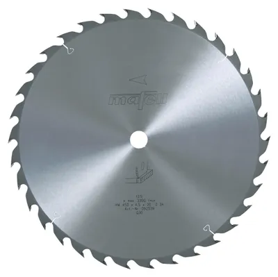 Produktbild von Mafell Sägeblatt-HM 450 x 2,5/4,5 x 30 mm, Z 34, WZ | 092538