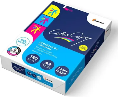 Obrázek produktu pro Color Copy Millbrand A 4, 120 g, 250 listů, jasně bílý, saténový povrch