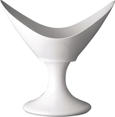 Produktbild von Rosenthal Free Spirit Weiss Schale auf Fuss 28 cm