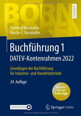 Produktbild von Buchführung 1 DATEV-Kontenrahmen 2022