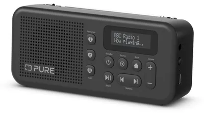 Produktbild von Elan Move - Portables DAB+ & FM-Radio mit Bluetooth, Schwarz