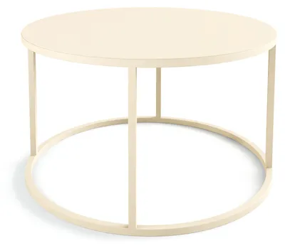 Produktbild von Runder Couchtisch VESINA Ø 60cm – aus Metal - verschiedene Farben | Cashew | Metallbude