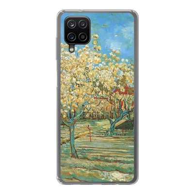 Produktbild von MuchoWow® Handyhülle Schutzhülle Hülle für Samsung Galaxy A12 Blühender Obstgarten - Vincent van Gogh Silikon Softcase Handy Hülle - Bild