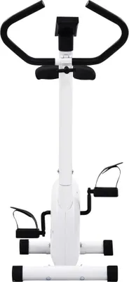 Zdjęcie produktu dla vidaXL Rower treningowy z napędem pasowym Biały
